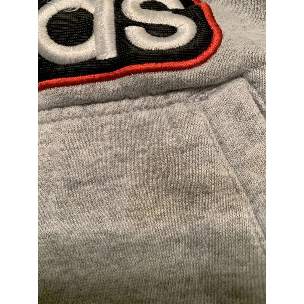 Adidas Boys Athletic Hoodie Sweatshirt Pullover Size 5 Multi-Color